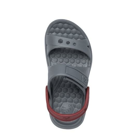 Kid's Adventure Sandal in Charcoal