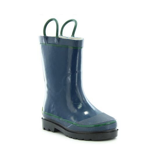 Kid's Fire Chief Rainboot in Navy