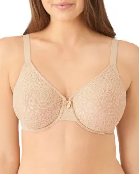 Lace Underwire Bra with Halo Design