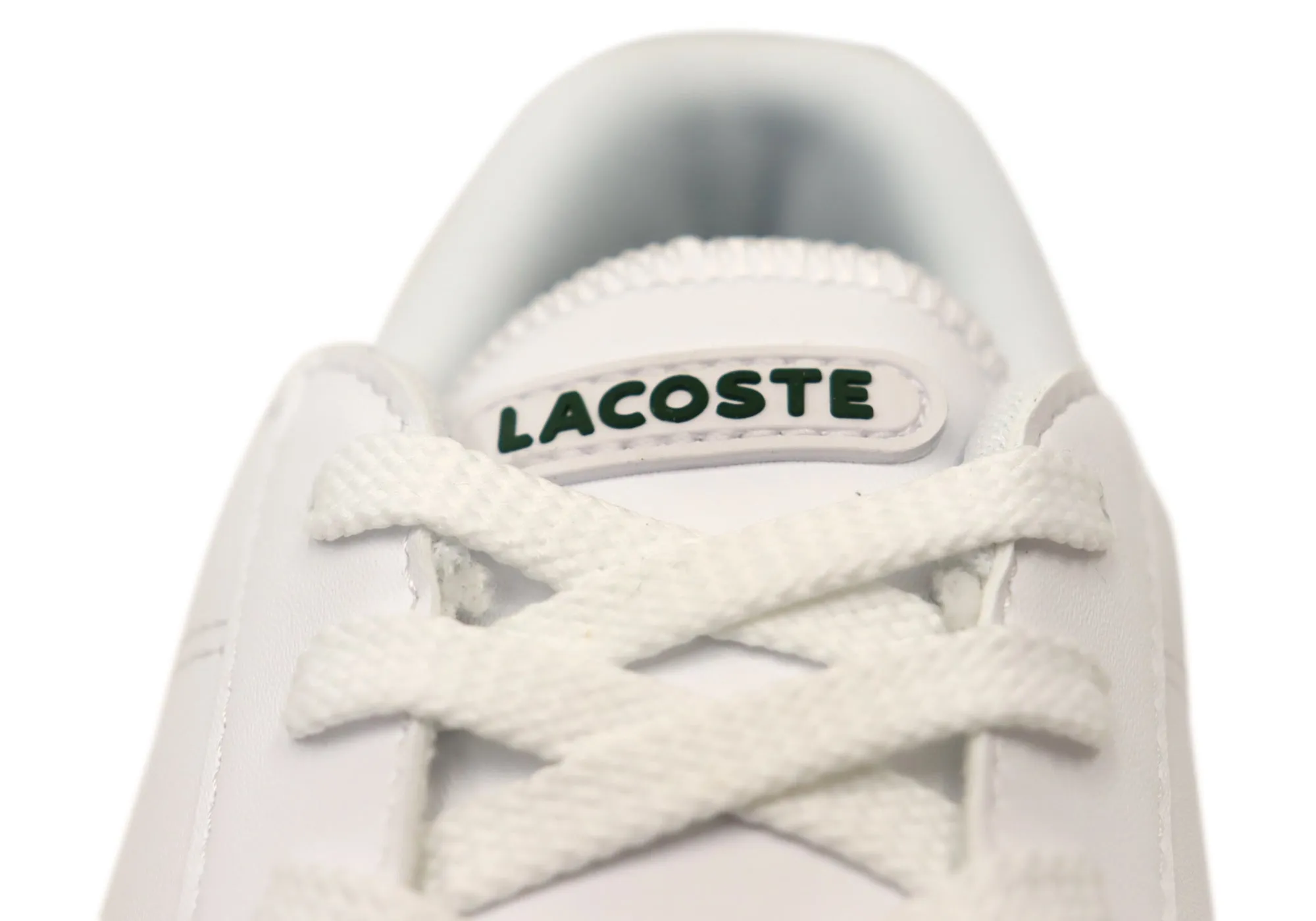 Lacoste Mens Comfortable Leather Twin Serve Sneakers