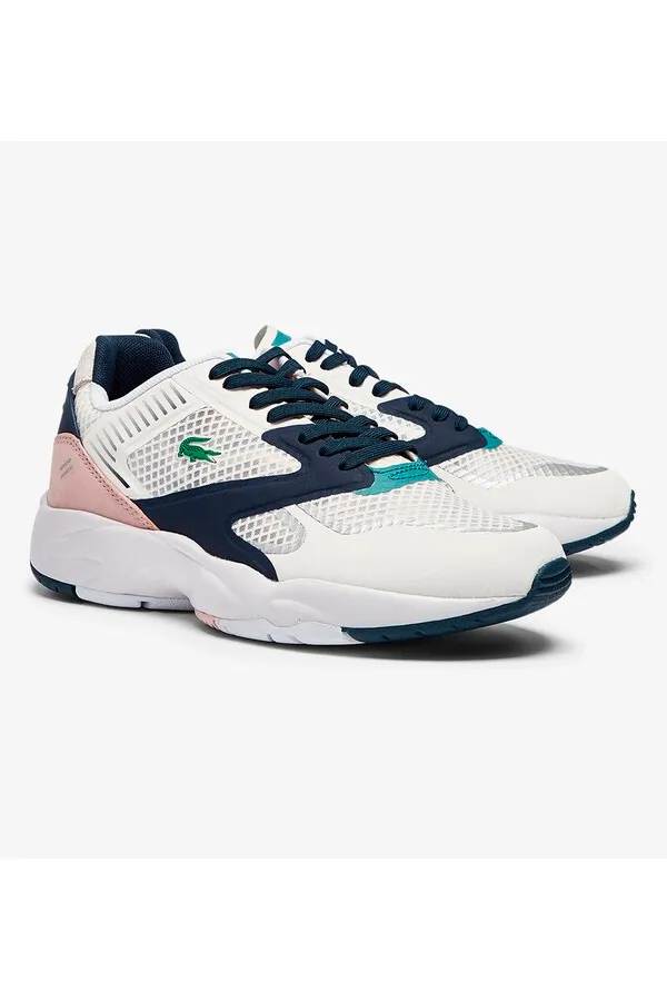 Lacoste Storm 96 Nano Sneakers White/Navy - Women's