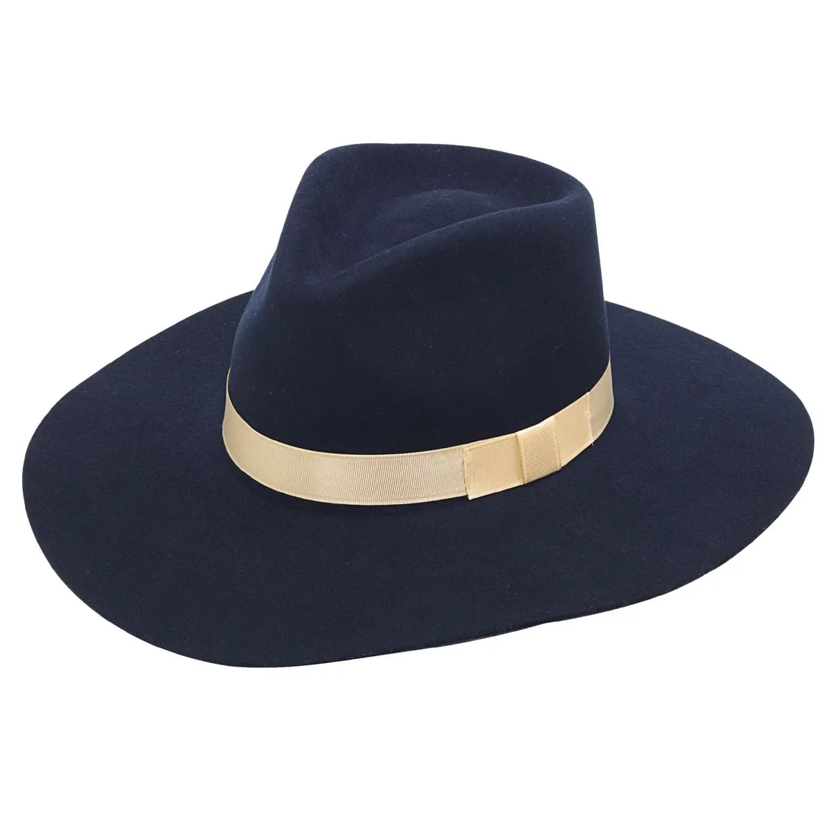 Women's M&F Western Navy Pinch Front Hat