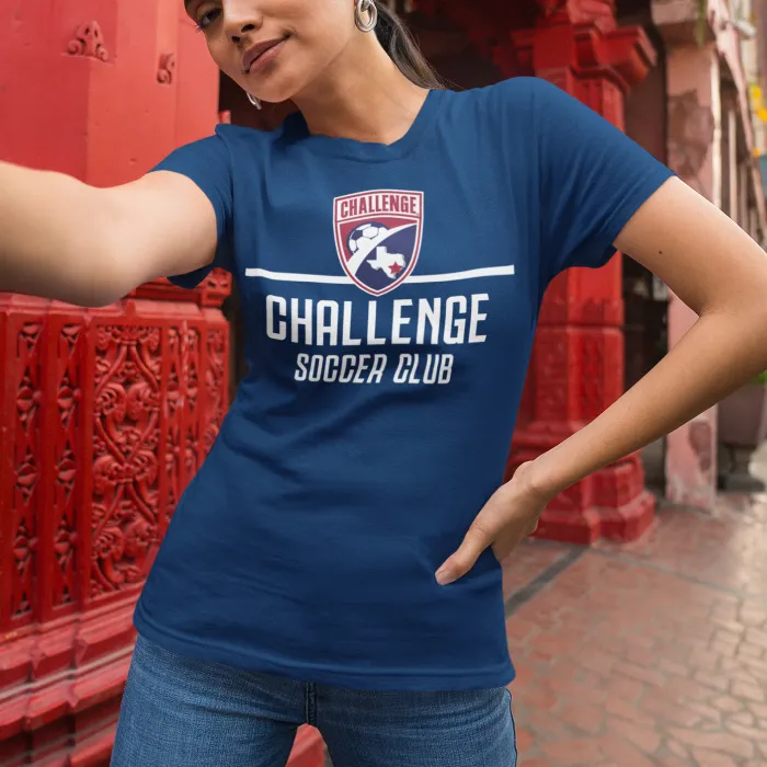 Ladies Navy Challenge CSC Tee