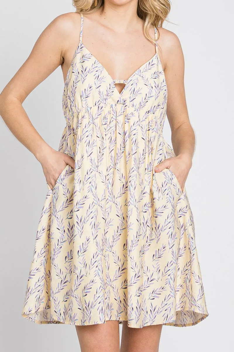 Lavender Fields Babydoll Dress - Shop Now for Romantic Floral Style