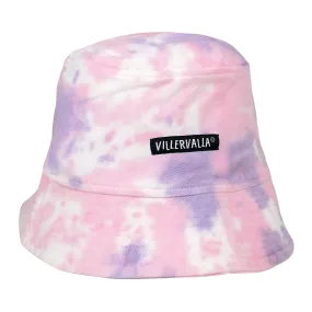 Lavender Raspberry Tie Dye Sun Hat for Kids from Villervalla