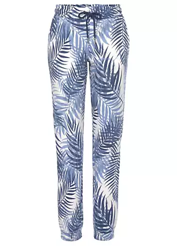 Leaf Print Joggers by LASCANA | Look Again