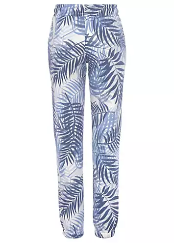 Leaf Print Joggers by LASCANA | Look Again