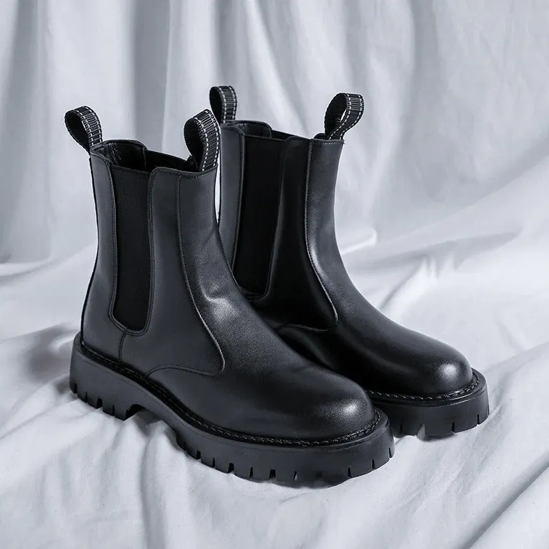 Leather Techwear Boots