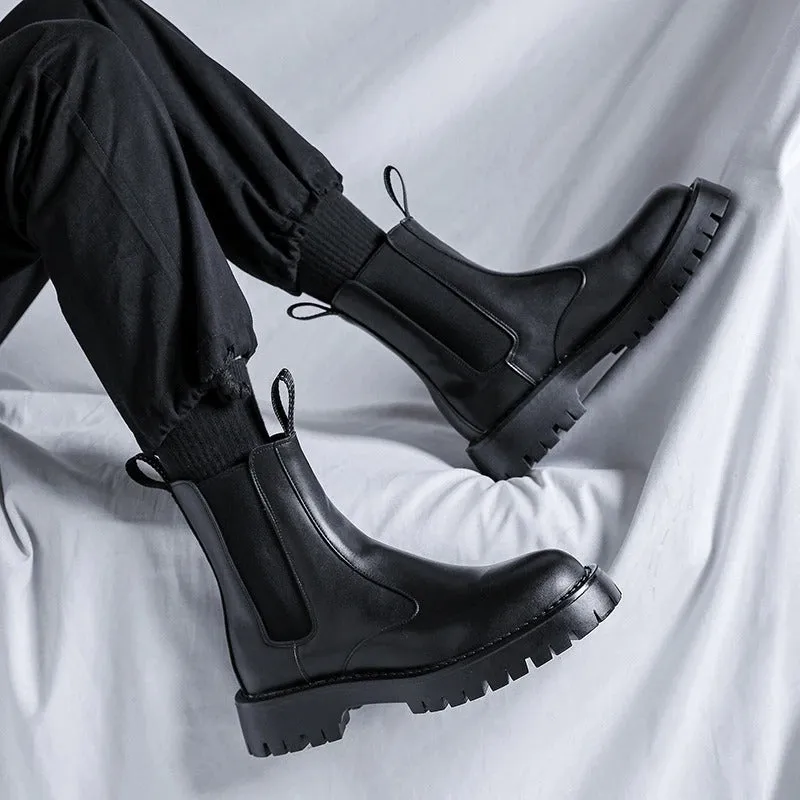 Leather Techwear Boots