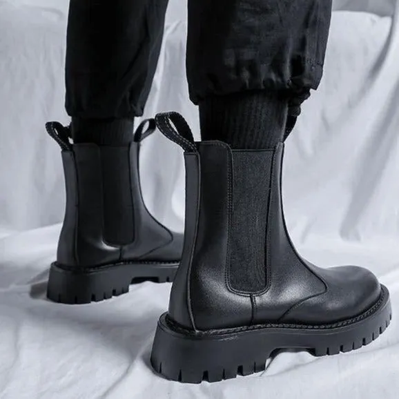 Leather Techwear Boots