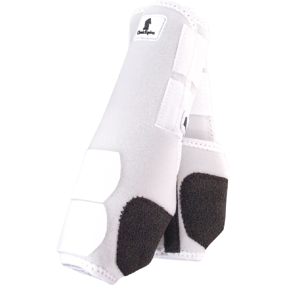 Legacy2 White Rear Protective Horse Boots