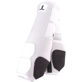 Legacy2 White Rear Protective Horse Boots