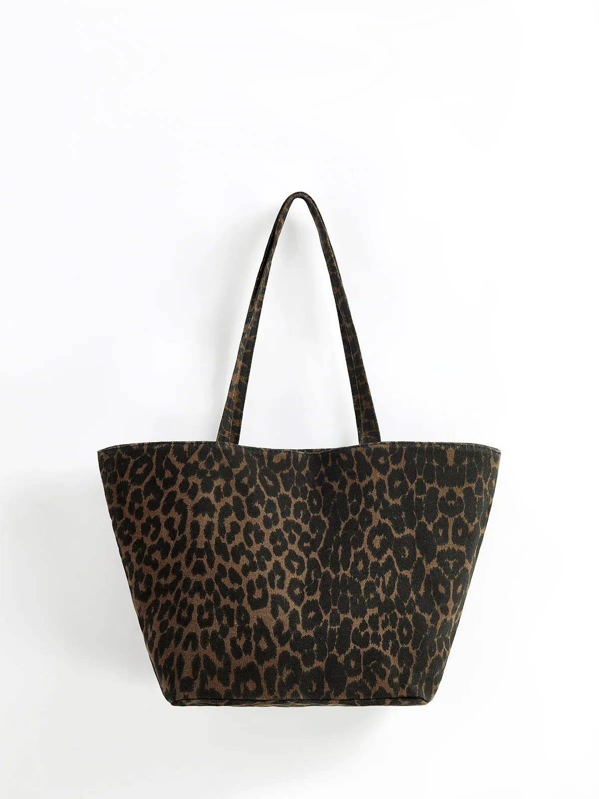 Leopard Print Shoulder Bag