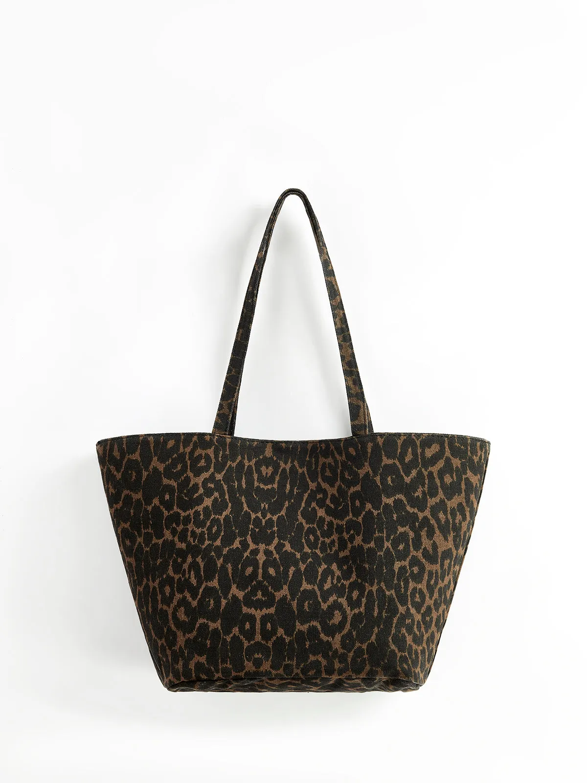 Leopard Print Shoulder Bag