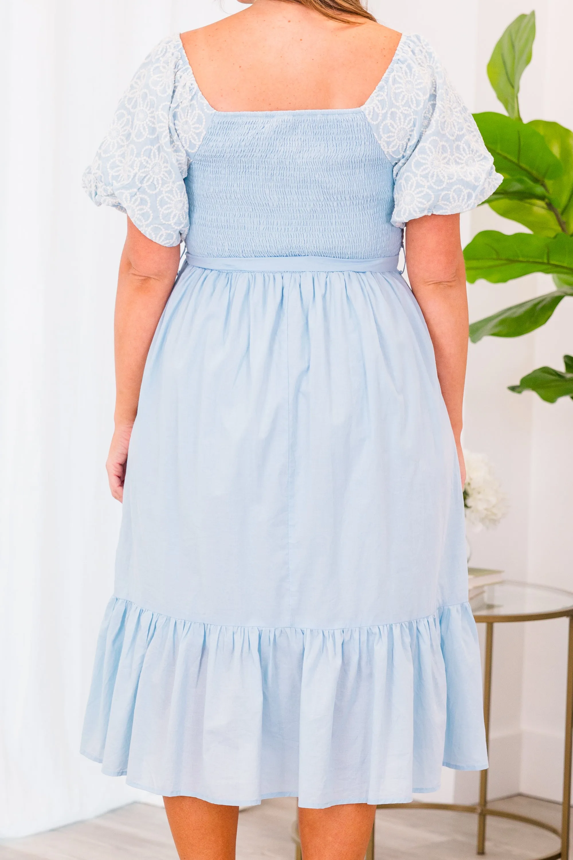 Light Blue Cherished Moment Dress