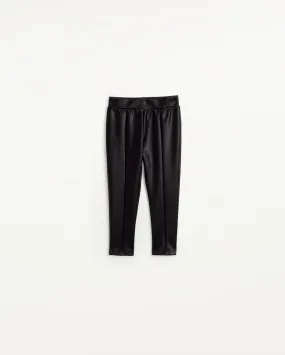 Little Girl Faux Leather Legging