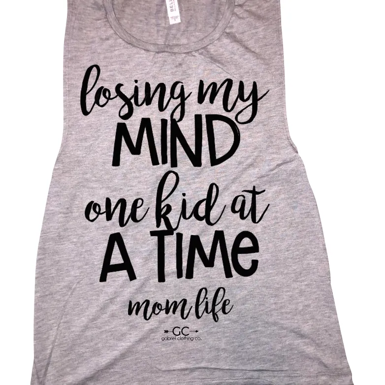 Losing my mind one kid at a time Tank top