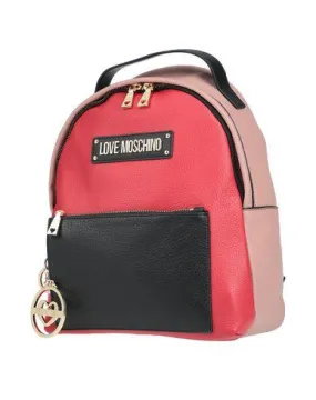 Love Moschino Red Women's Backpacks and Bum Bags