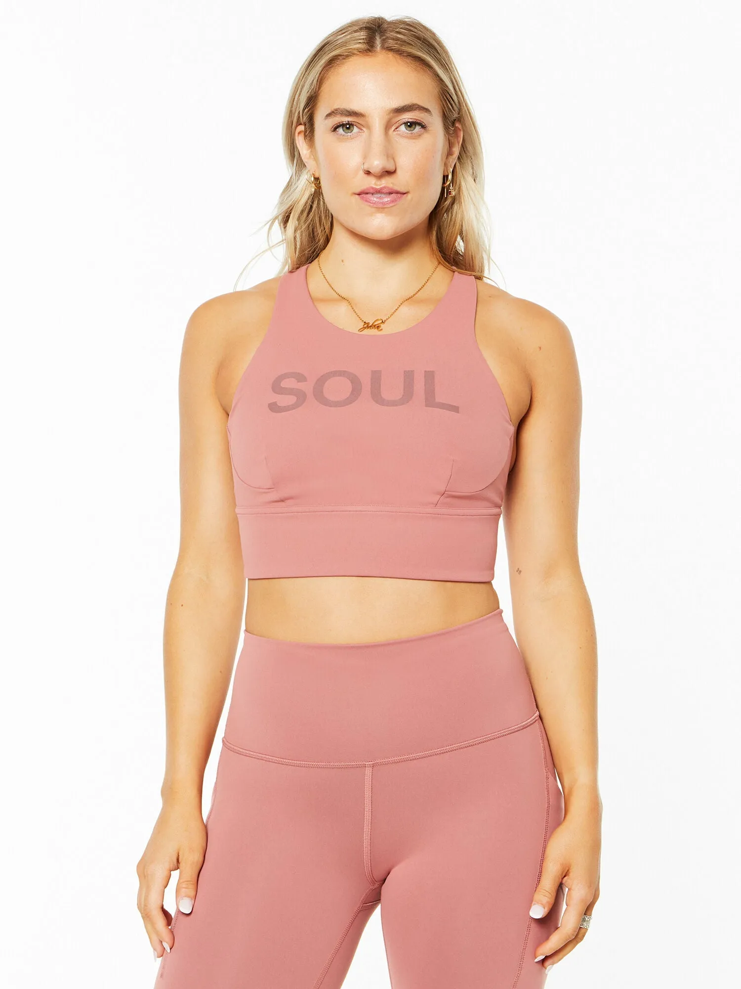 Lululemon | Wunder Train Long-Line Bra | Brier Rose