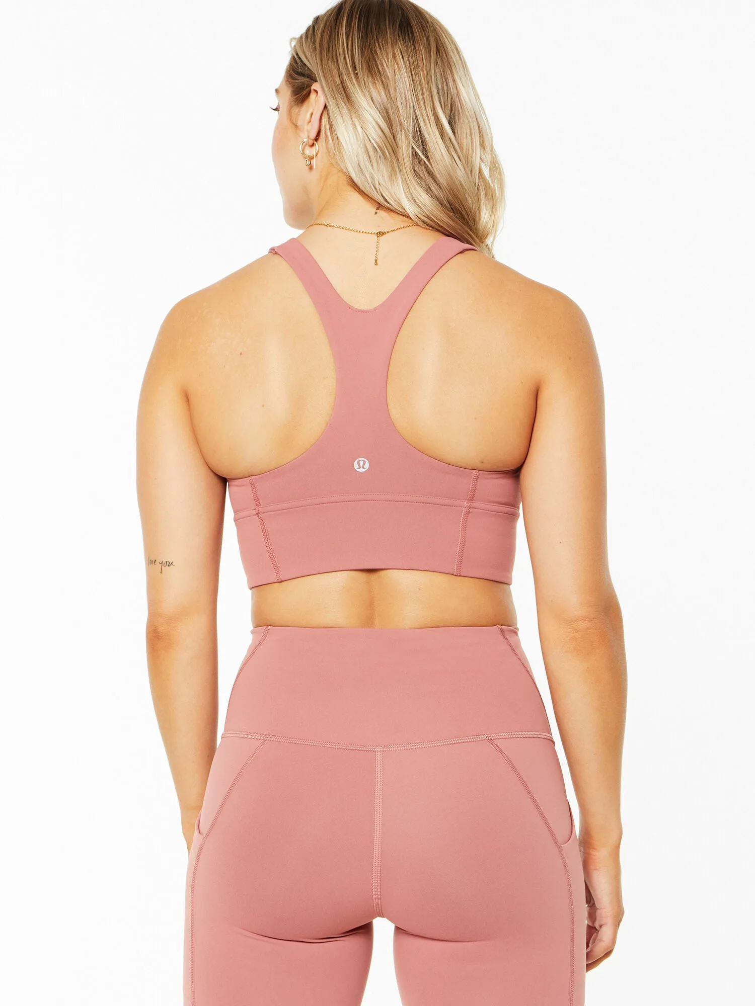 Lululemon | Wunder Train Long-Line Bra | Brier Rose