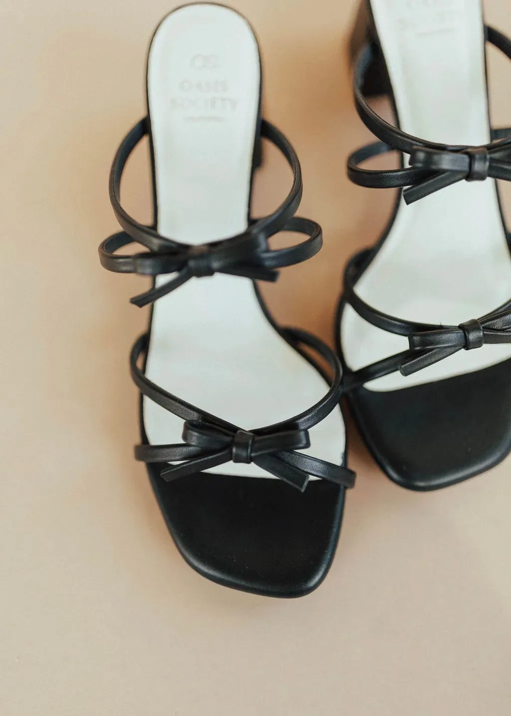 Maci Black Bow Heel - Shop Now