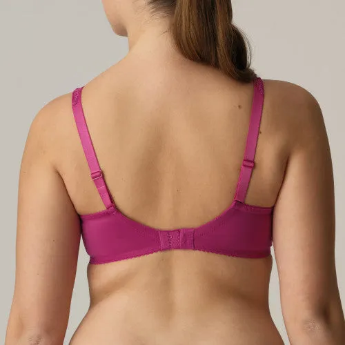 Madison Smooth Lace Effect T-Shirt Bra C-G in Fuchsia Fiesta