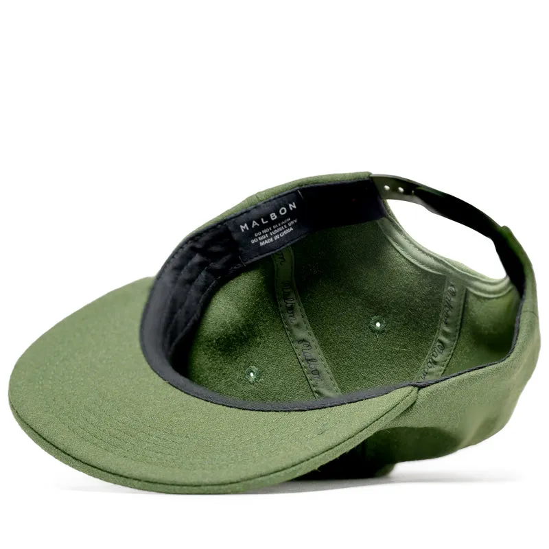 Malbon Golf Hunting License Painters Hat - Army