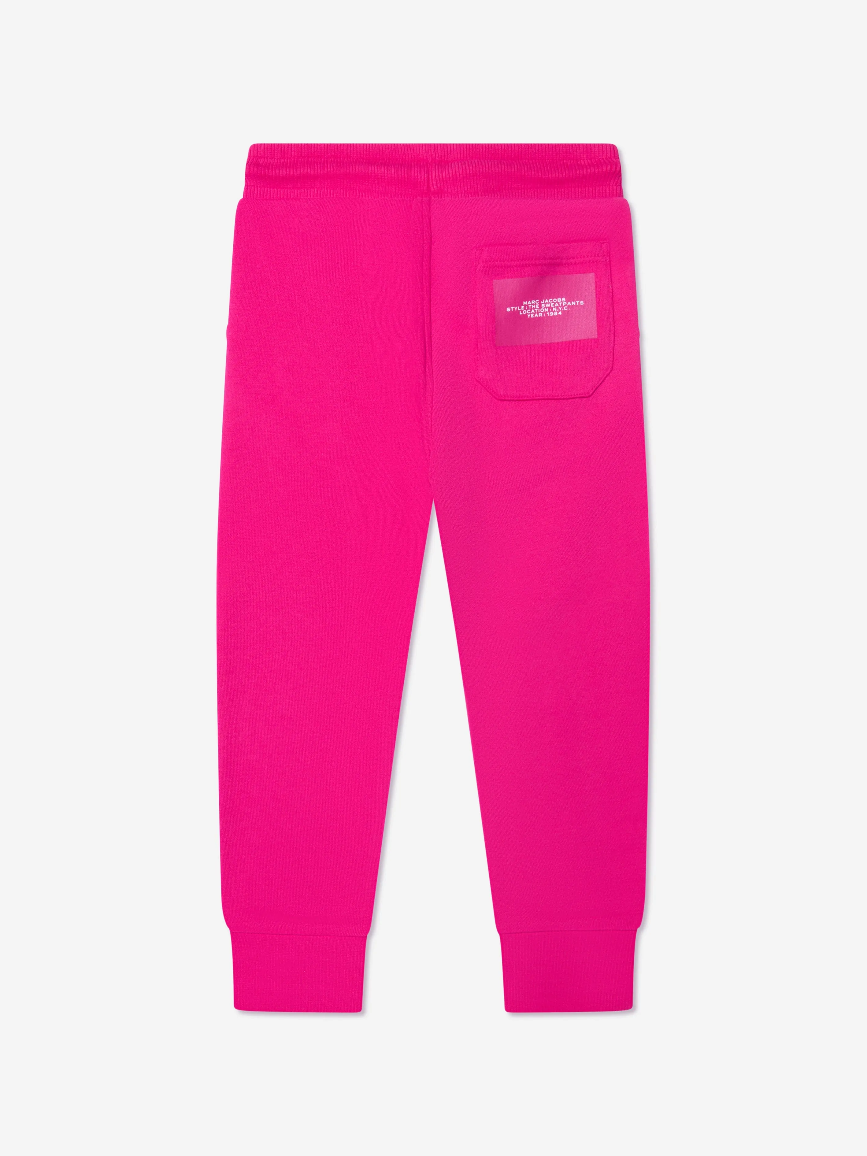 MARC JACOBS Kids Logo Joggers in Pink