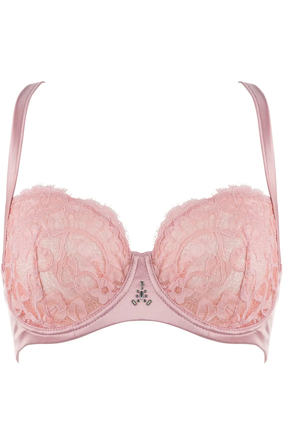 Marlene Underwired Bra with Swarovski Crystals - B-D Cup Sizes - Shop Now