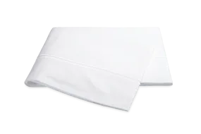 Matouk Full/Queen Essex White Flat Sheet