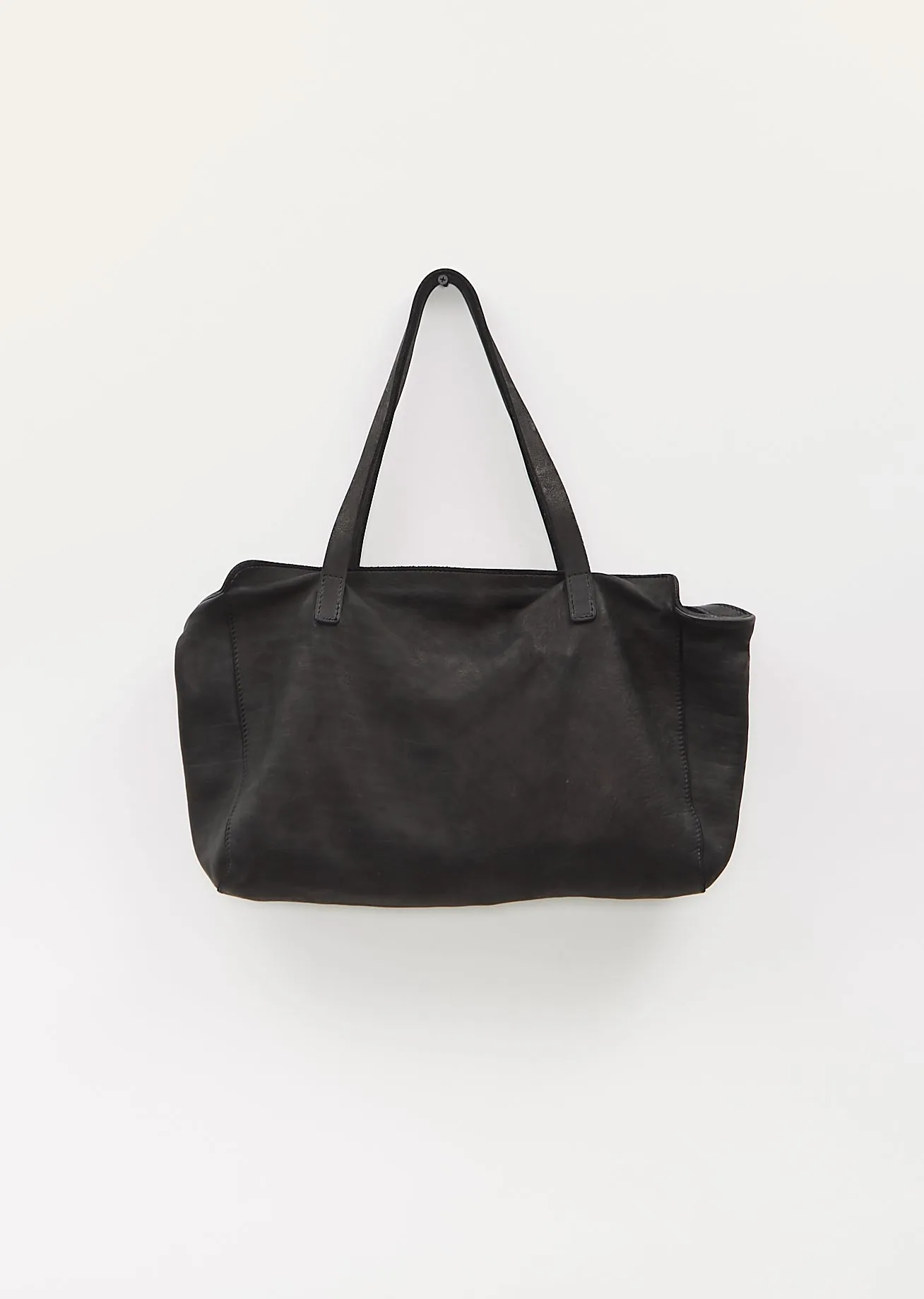 Medium Leather Handle Bag