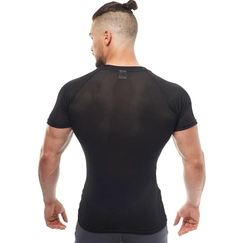 Men T-Shirt Compression Shirt