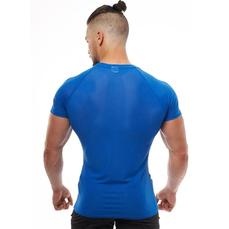 Men T-Shirt Compression Shirt