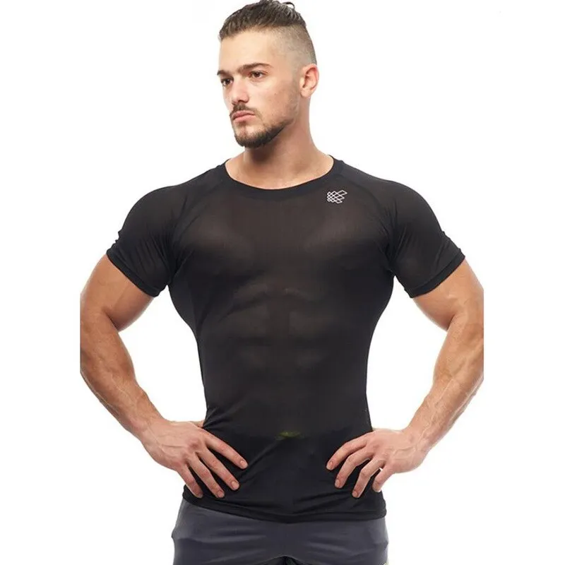 Men T-Shirt Compression Shirt