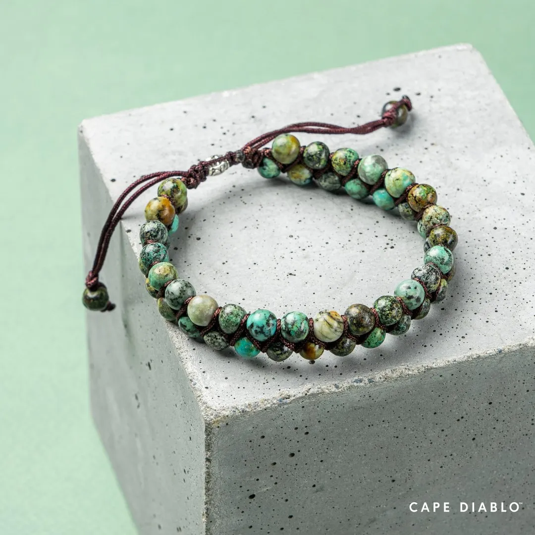 Stylish African Turquoise Bracelet