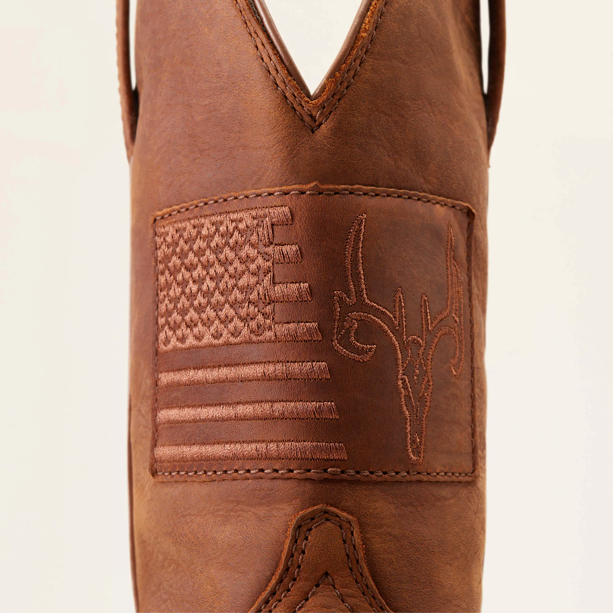 Men's Ariat Brown Ridgeback Waterproof Cowboy Boot - Country Style