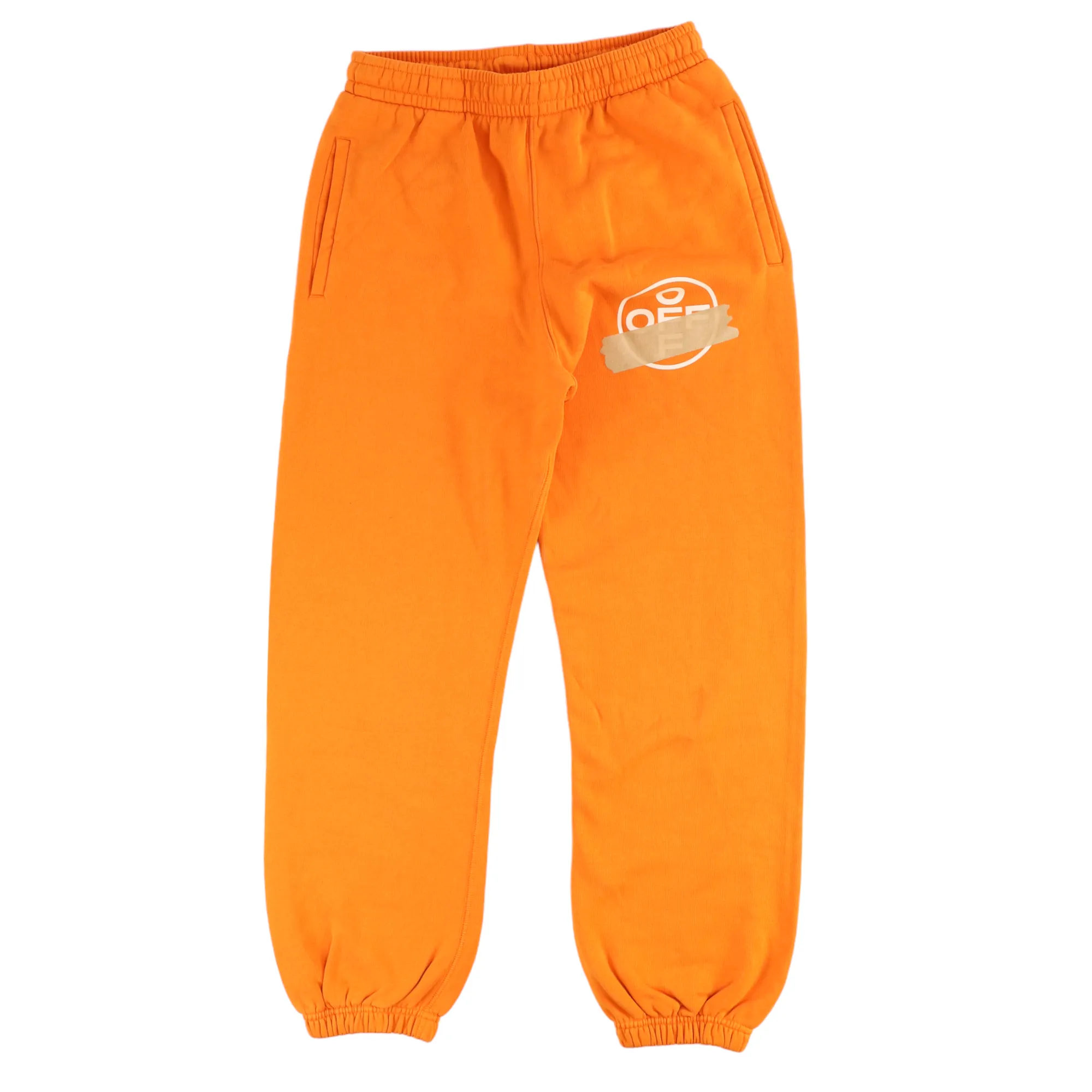 Orange Men's Arrows Logo Joggers Size M