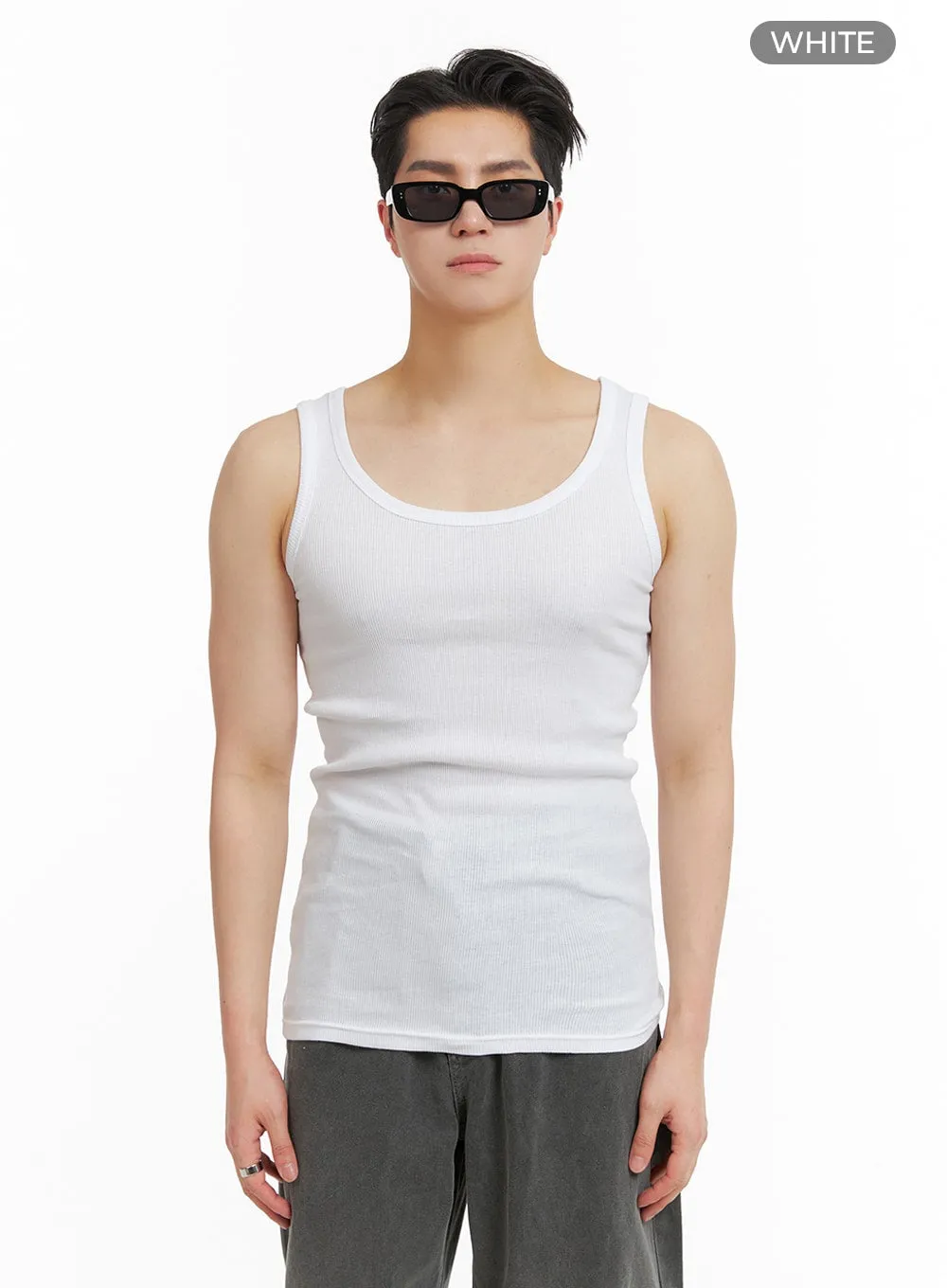 Men's Plain Tank Top