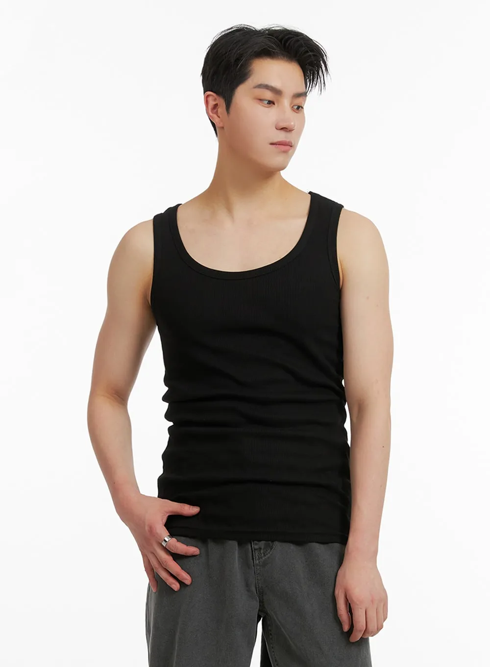 Men's Plain Tank Top