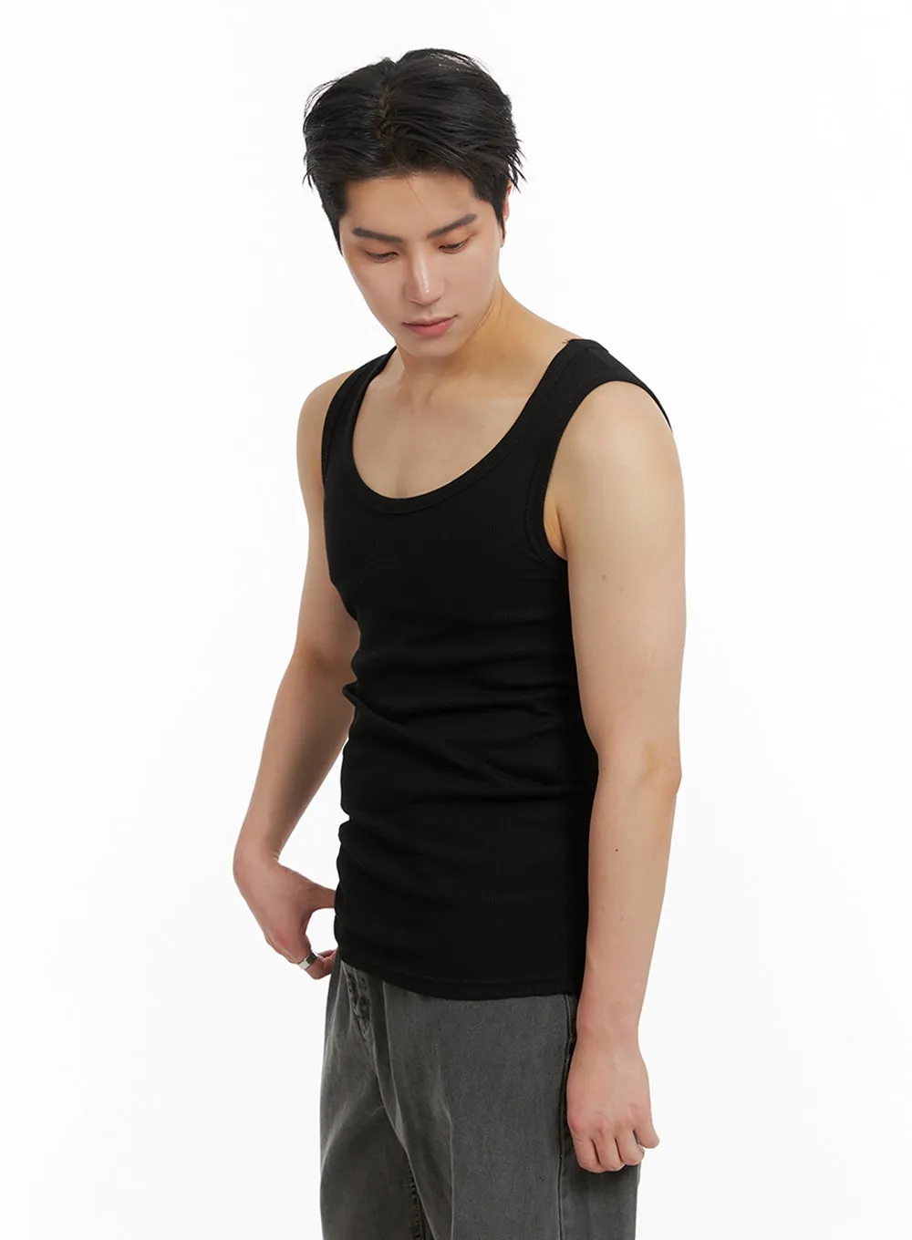 Men's Plain Tank Top