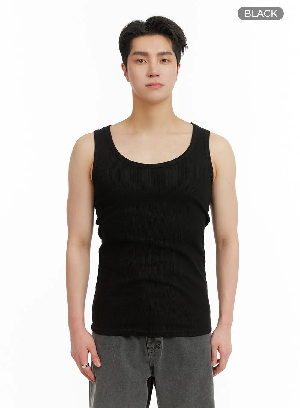 Men's Plain Tank Top