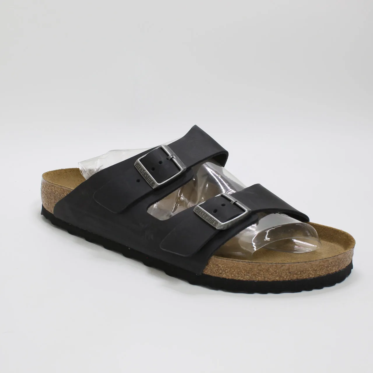 Birkenstock Arizona Black Leather Sandals