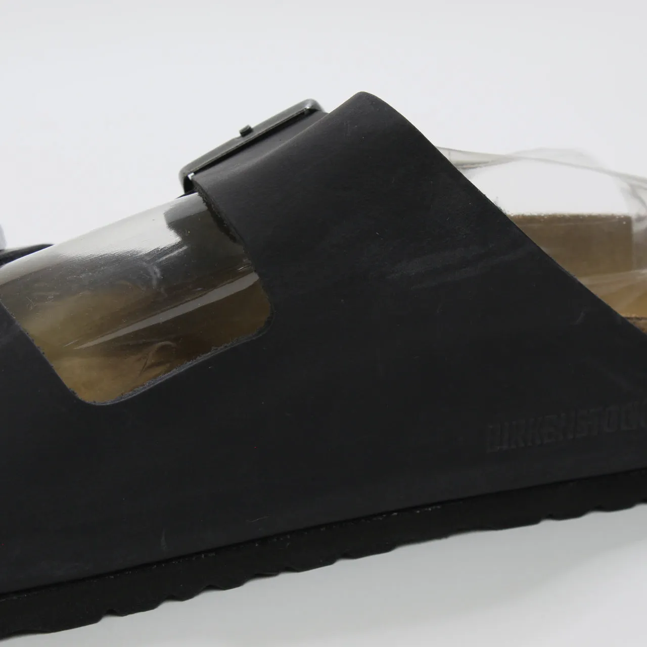 Birkenstock Arizona Black Leather Sandals