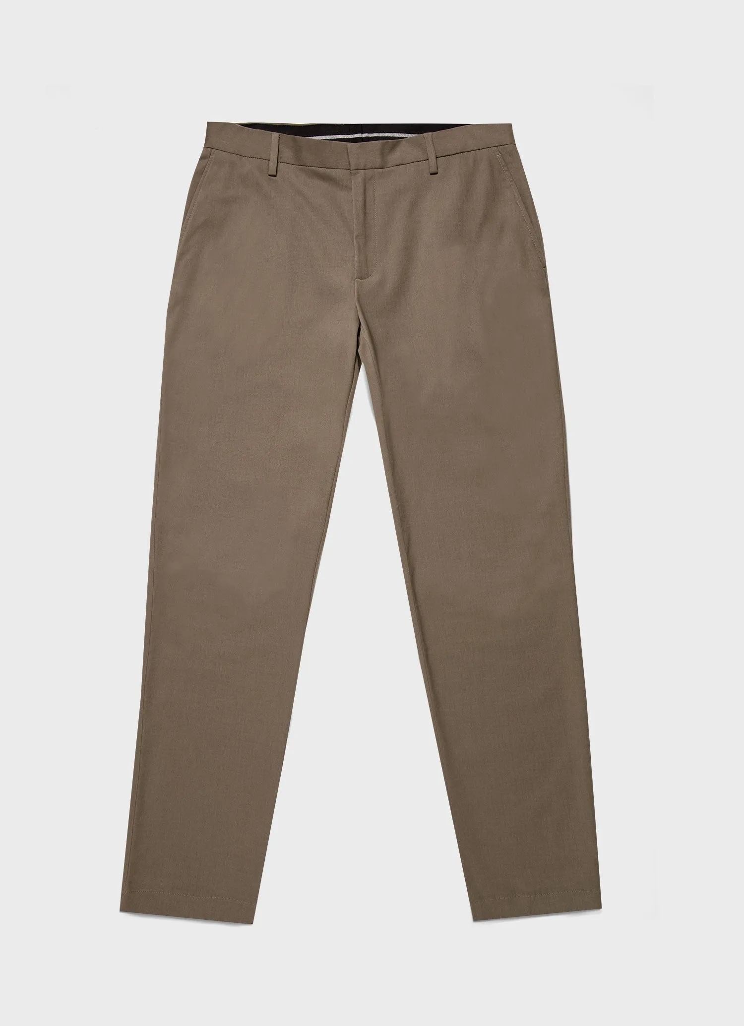 Men's Brushed Cotton Wool Trouser in Sandstone