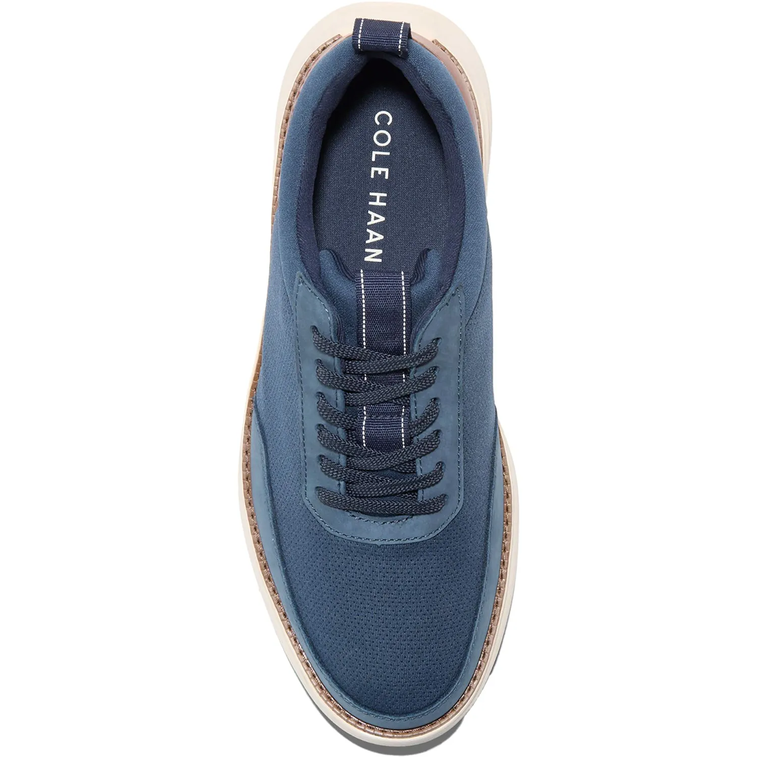 Men's Cole Haan Grand Remix Sneaker Navy/British Tan Leather