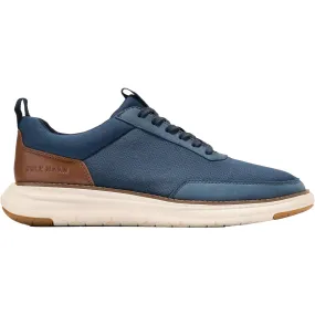 Men's Cole Haan Grand Remix Sneaker Navy/British Tan Leather