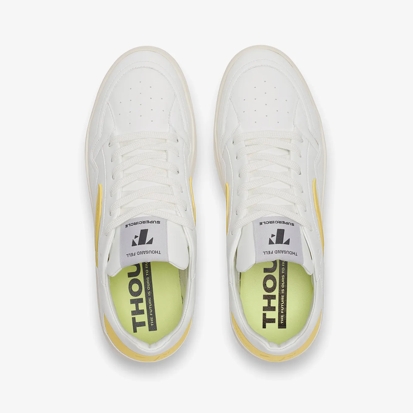 Men's Court | White-Starstruck Yellow