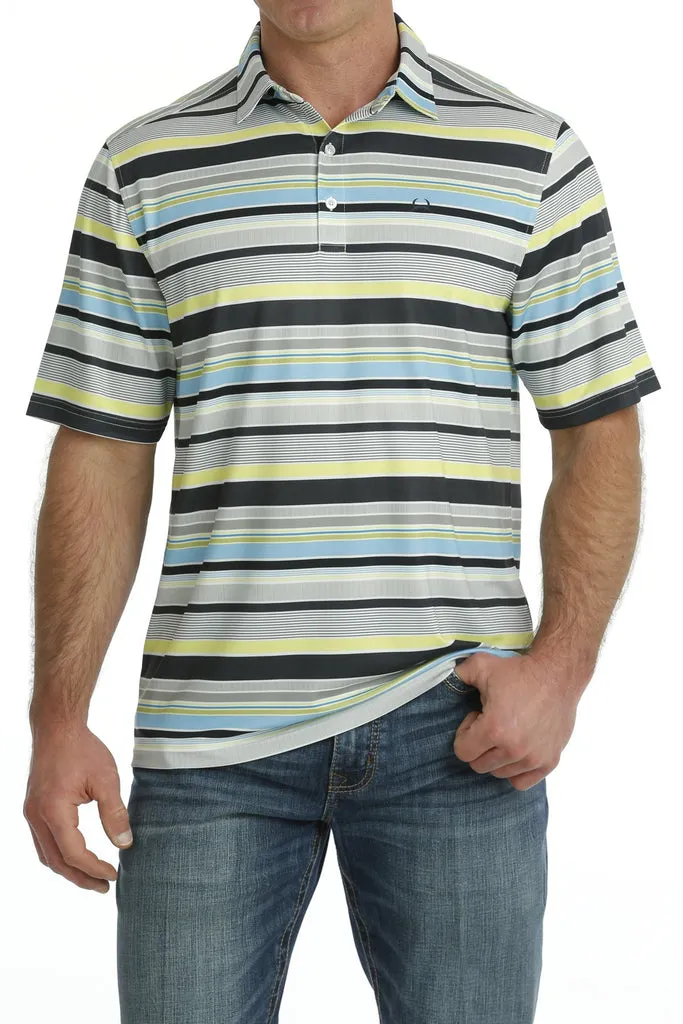 Men's Multi Stripe Polo