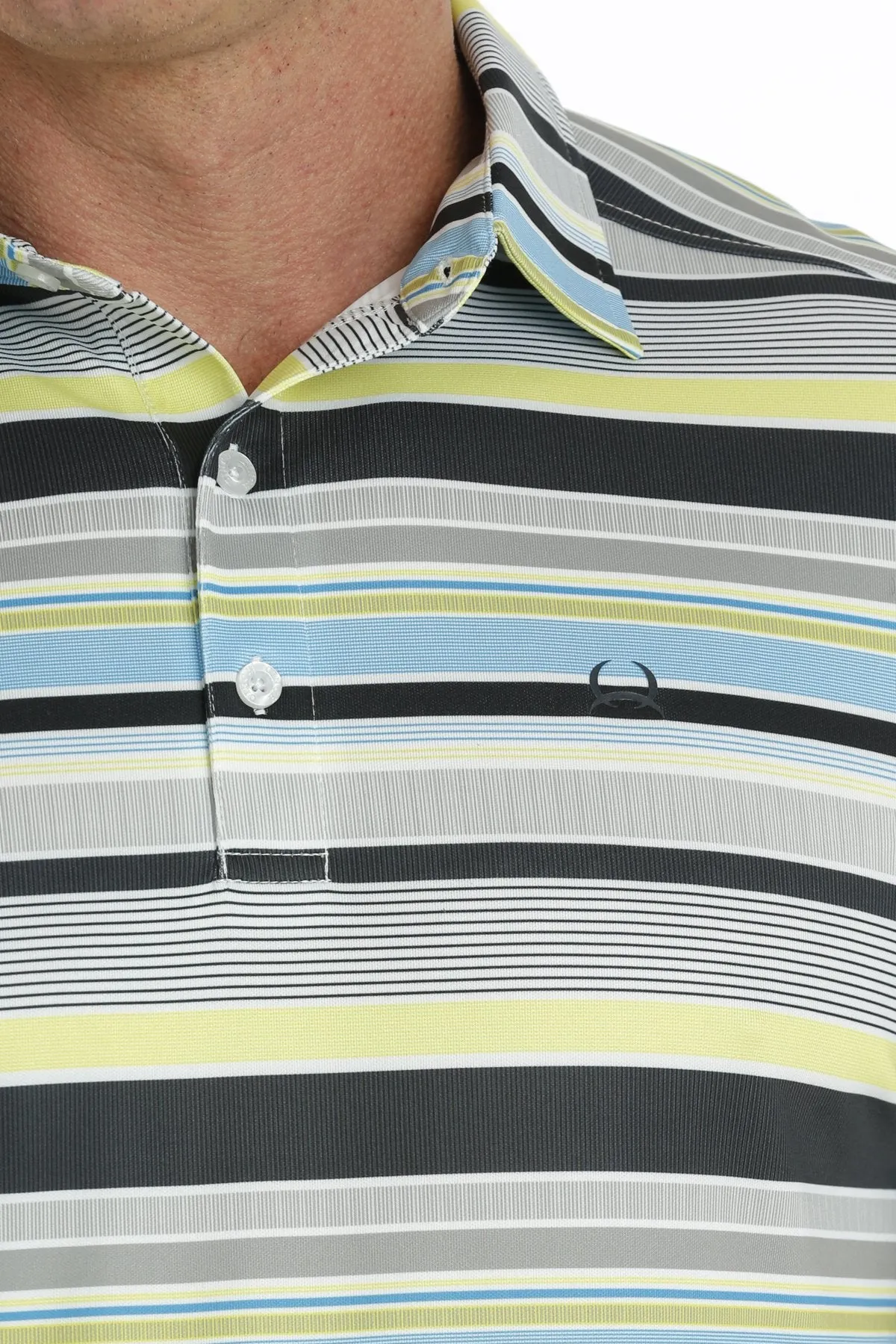 Men's Multi Stripe Polo