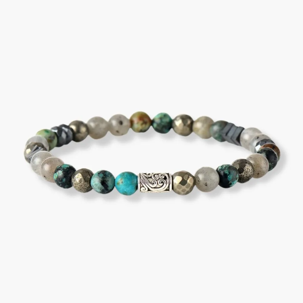 Men's Fashionable Odin Stone Bracelet